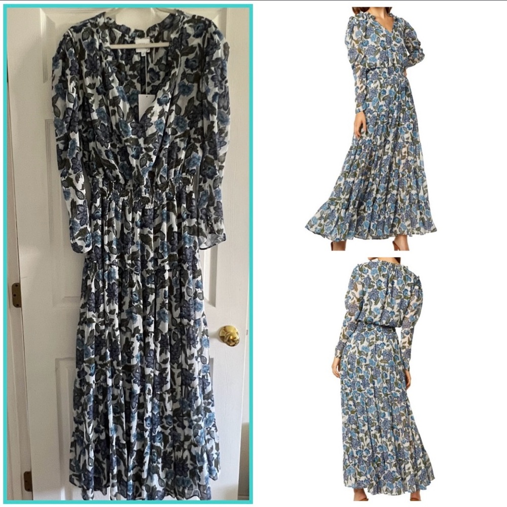 NWT MISA Los Angeles Vida Flora Dress SIZE XL
